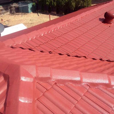 Red Coated Roof— roof restoration newcastle