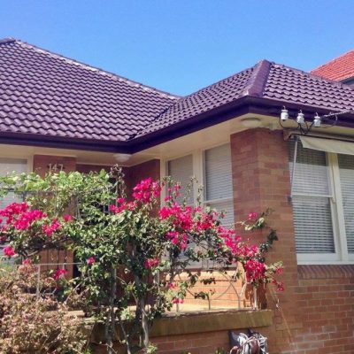 Roof Coated House— roof restoration newcastle