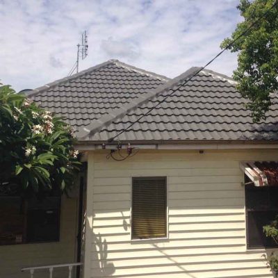 Grey Coated Roof— Roofing Services, NSW