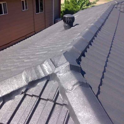 Grey Coated Roof— Roofing Newcastle, NSW